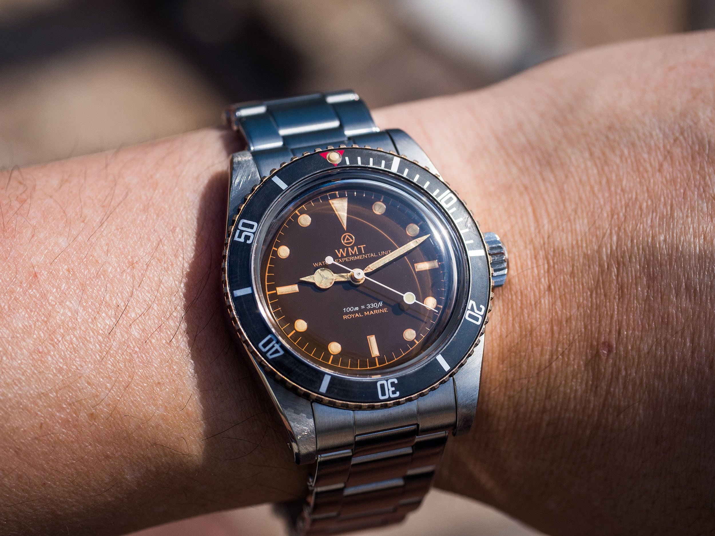 WMT Sea Diver – All Aged With Brass Bezel / Tropical Dial Edition