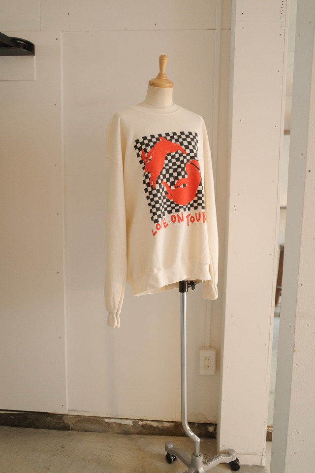 face sweatshirt(deadstock)