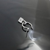THIN HOOP [LARGE] with PADLOCK / シンフープ・L ウィズ パドロック