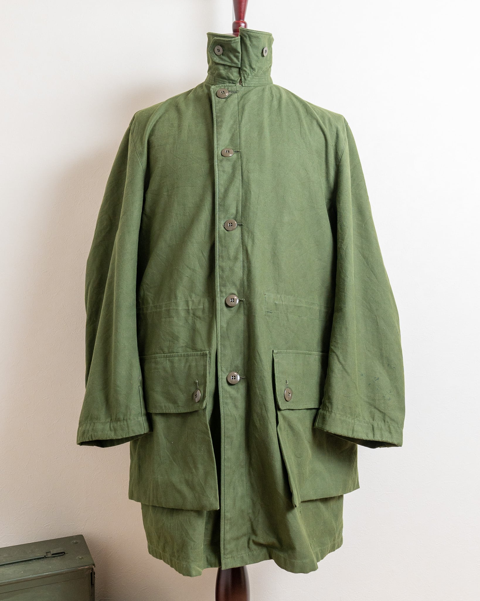 USED】Swedish Army M-59 Field Coat 