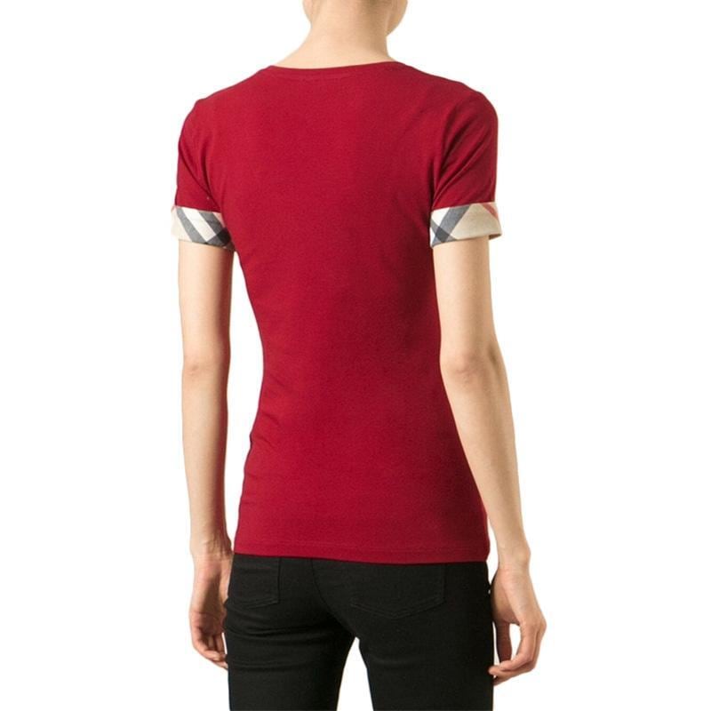 バーバリーBURBERRY レディース レッド Tシャツ 3929552 60980 LACQUER