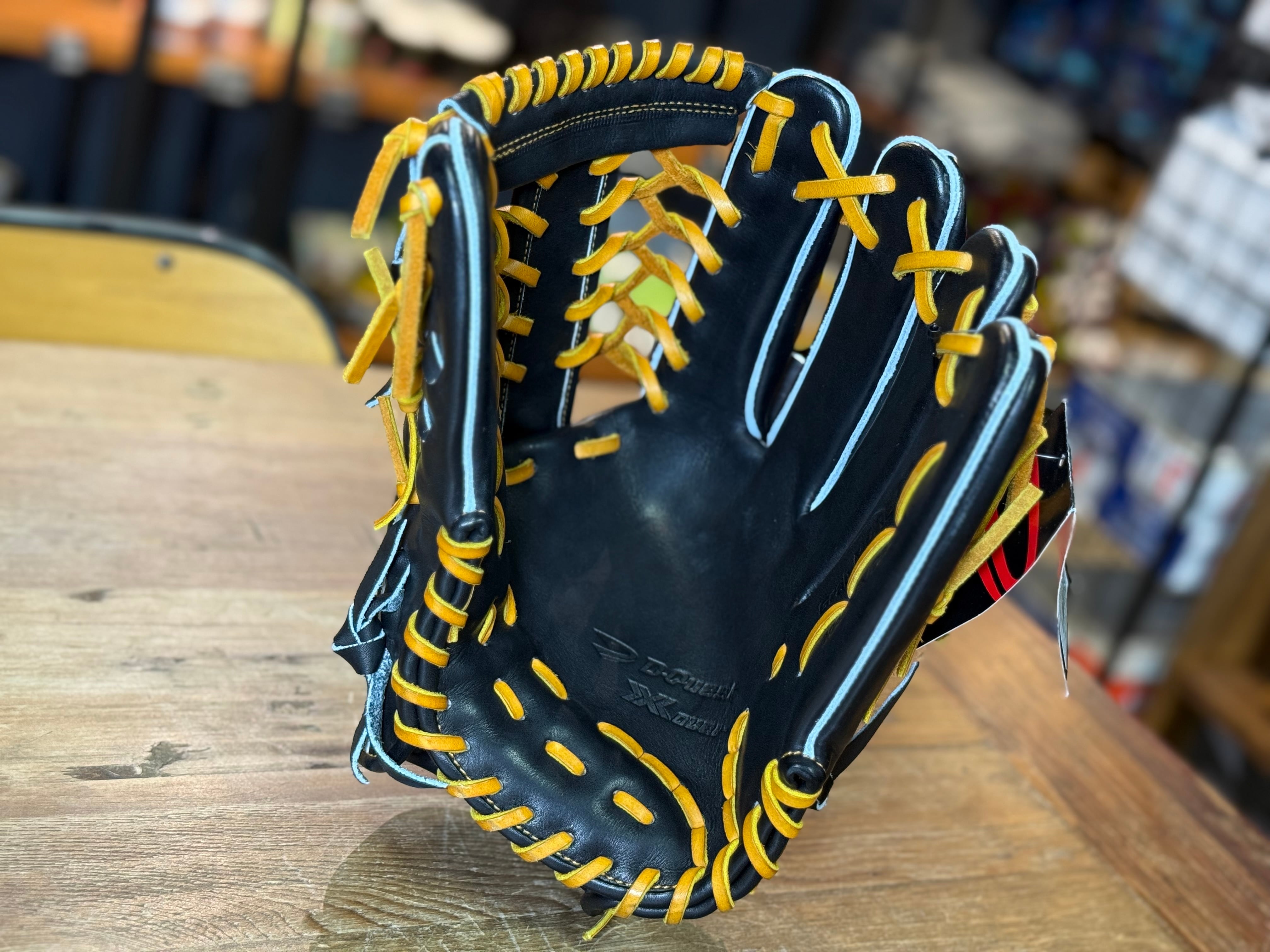 D-Quest 硬式外野用 189型 ブラック×タン | 野球専門店 GorillaSports商店