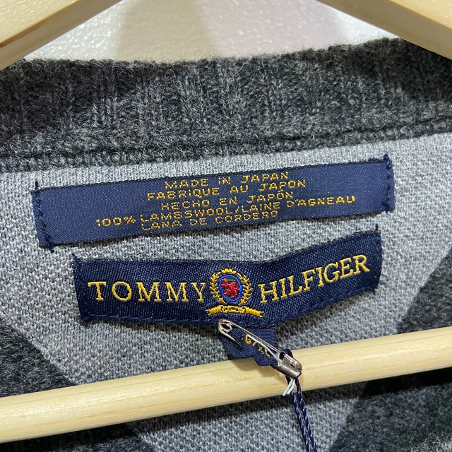 『送料無料』TOMMY HILFIGER 未使用品 フェアアイルセーター XL ラムズウール