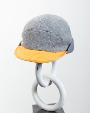 "Patagonia" Synchilla duckbill cap / Made In USA / COLOR:GRAY × YELLOW