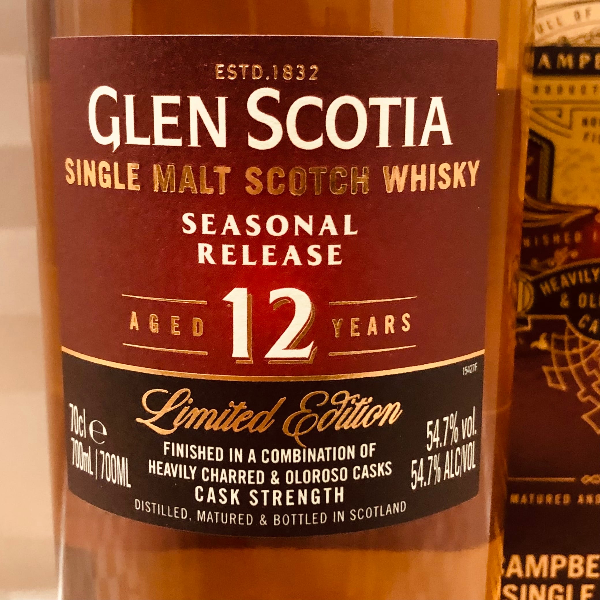 グレンスコシア 12年へビリーチャー＆シェリーカスクフィニッシュ