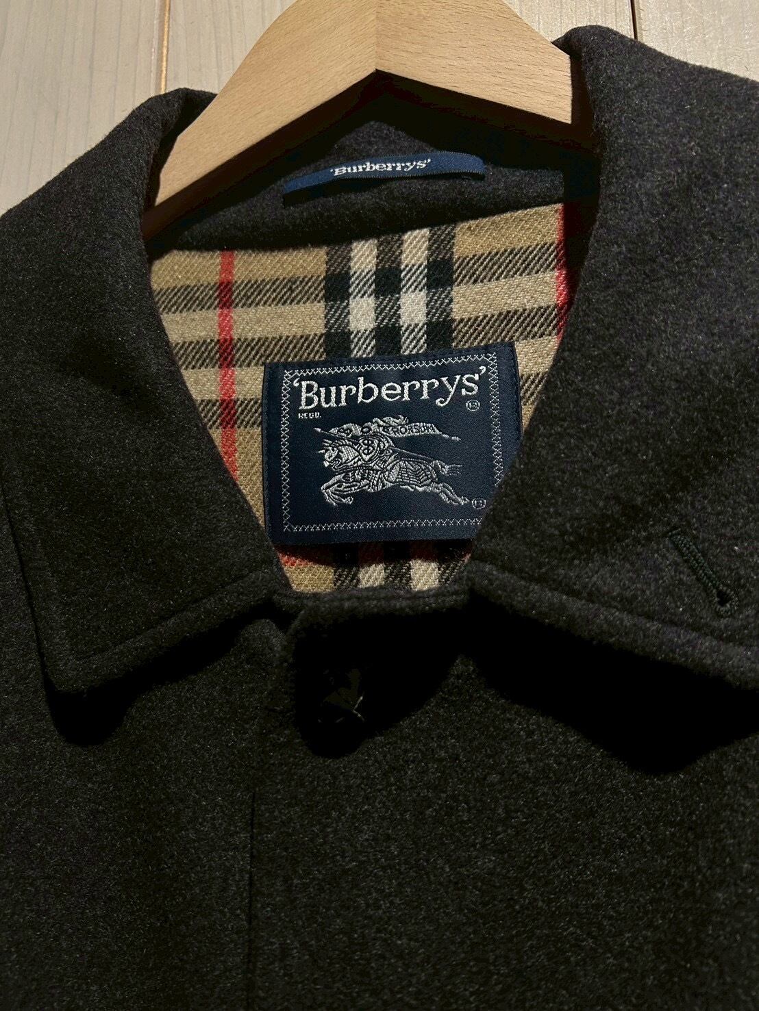 ジャケット・アウター vintage Burberrys wool casumere coat a.k.a.C.a.k.a vintage】“Burberrys'” Vintage Loose Wool × Cashmere