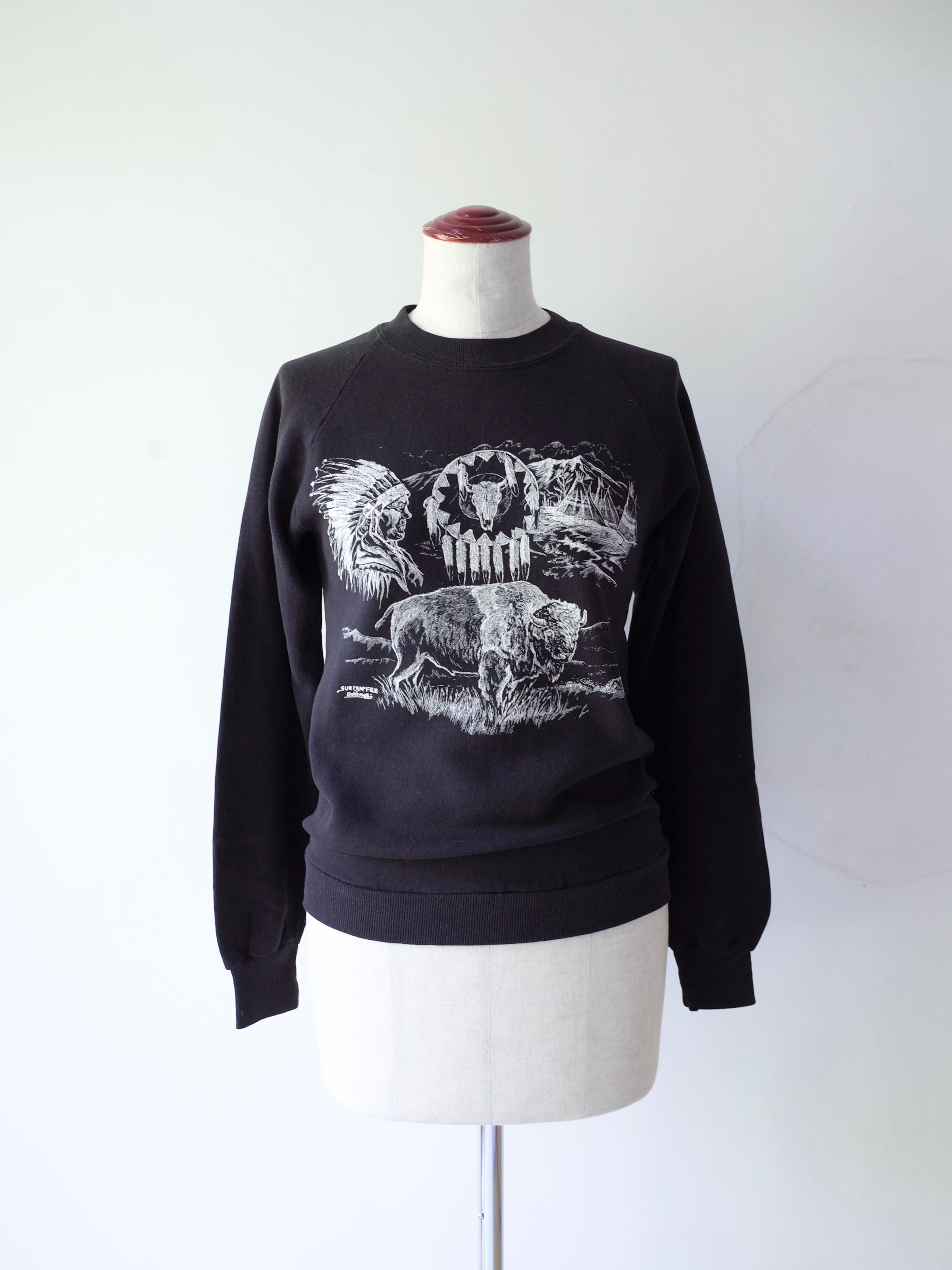 80s Native American Graphic Sweatshirt
