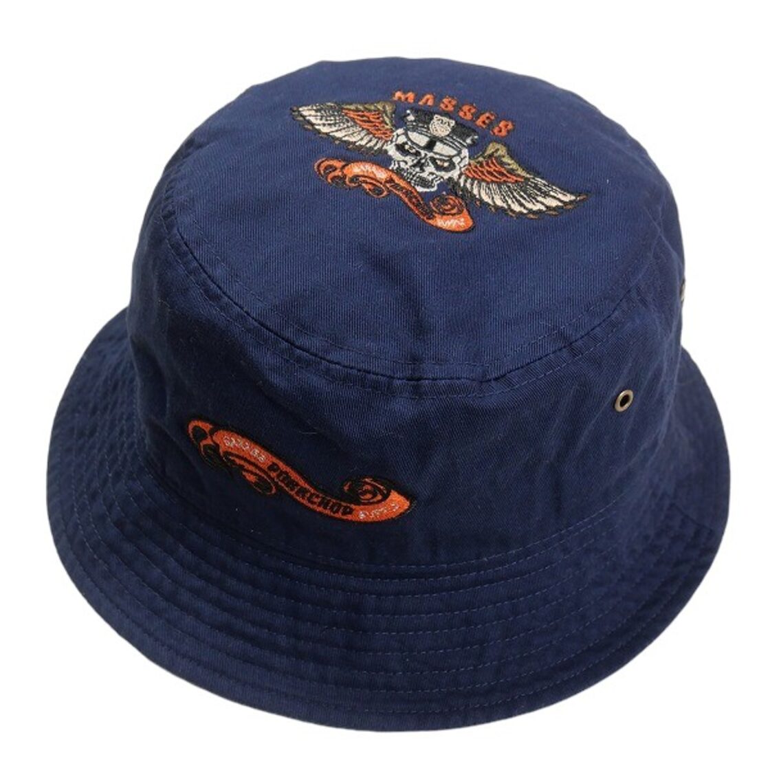 Size【フリー】 MASSES マシス ×PORKCHOP GARAGE SUPPLY HAT-P NAVY 