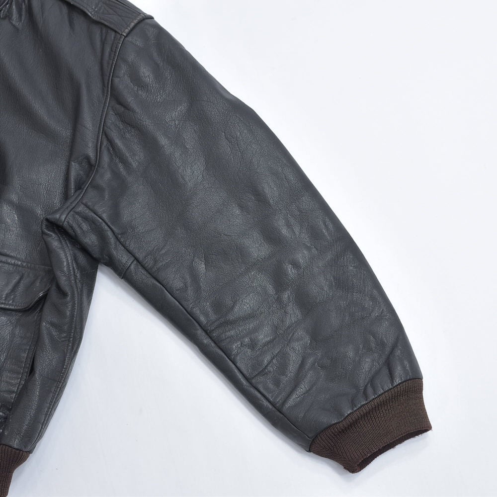 80s～ アメリカ製 L.L.Bean エルエルビーン A-2タイプ フライトレザー