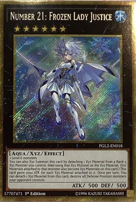 【Bランク】No.21 氷結のレディ・ジャスティス(英語版(ゴルシク)