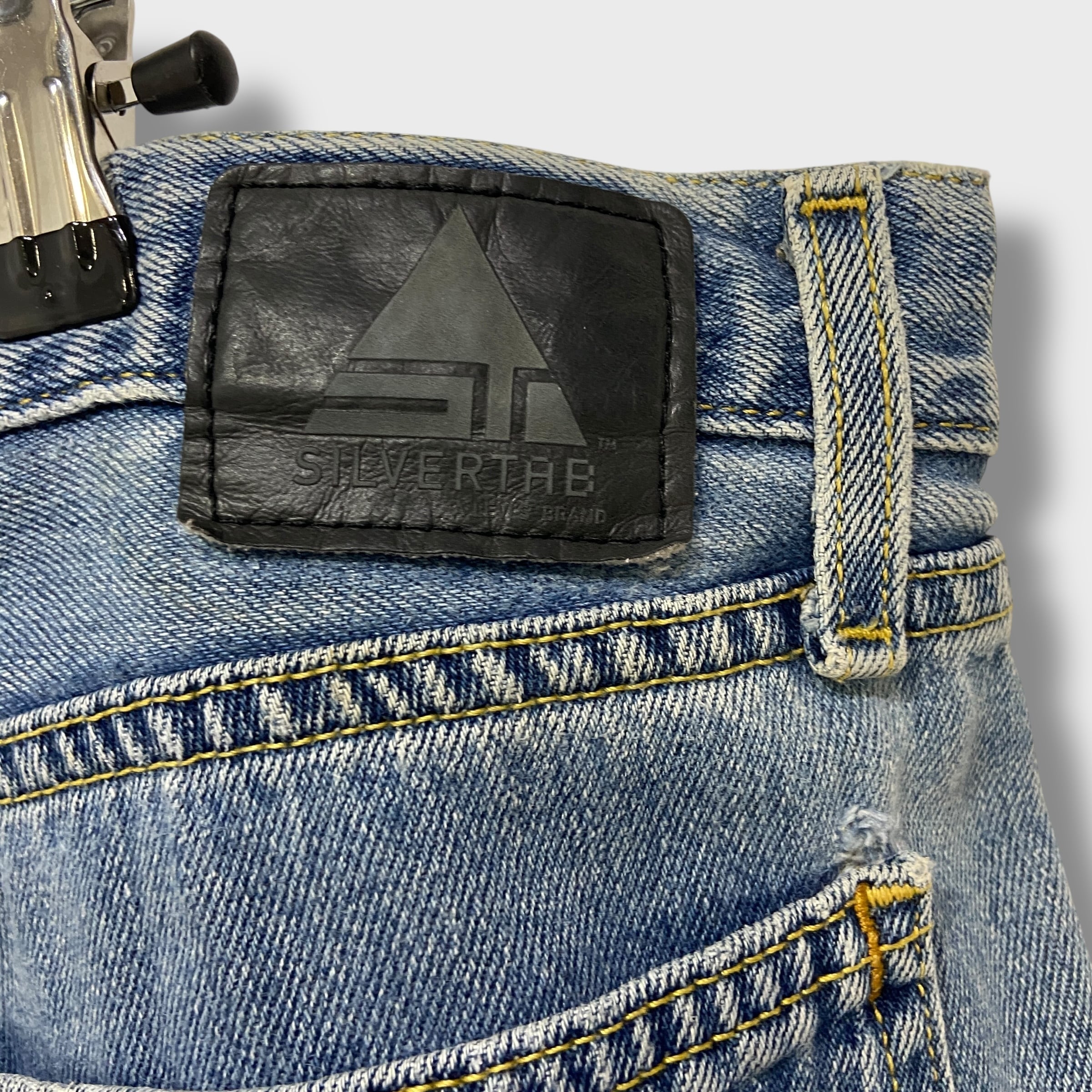 00s リーバイス シルバータブ バギーデニムパンツ インディゴ W38L30
