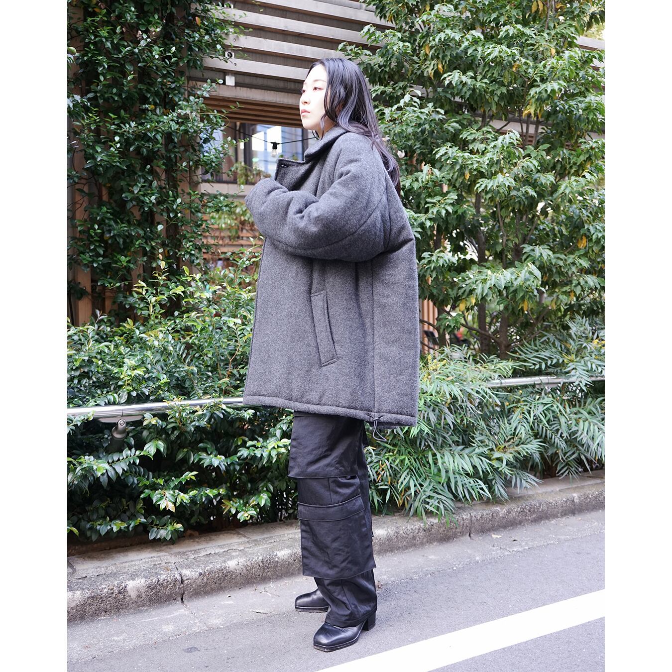 【新品未使用タグ付】Blanc YM / Ensemble Knit GRAY shirt | Clique Tokyo ( クリークトウキョウ )