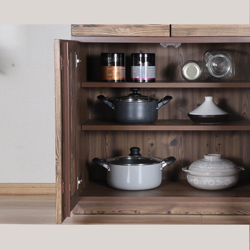 Algiers アルジェ キッチンボード 105cm オープンボード ハイタイプ