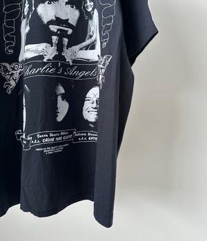 -Charles Manson- Vintage 90s XL Charlie's Angels Print T-Shirt made in USA