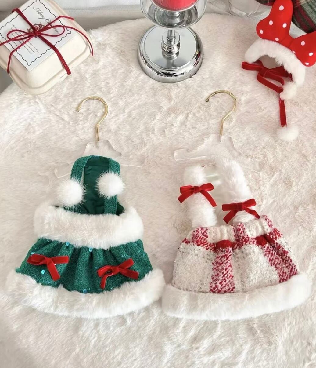 《予約》AB0016 Bless Christmas Cozy Plaid Dress