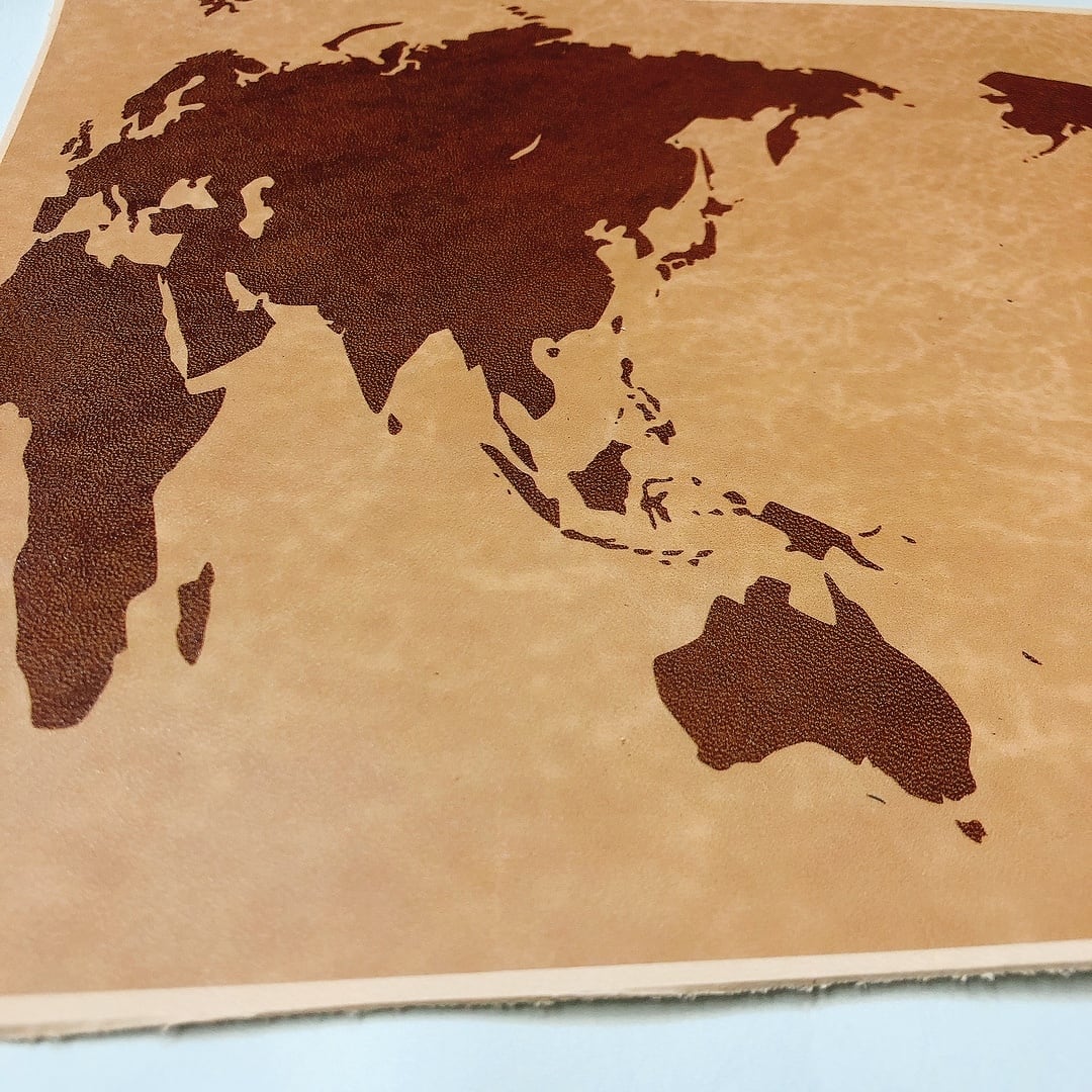 世界地図[Coffy/コフィ] [A4+1cm][あんぷりレザー] AP28 | and leather