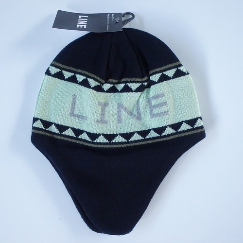 LINE：HEATER BEANIE BLACK