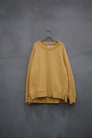 VOAAOV pullover sweat　yellow