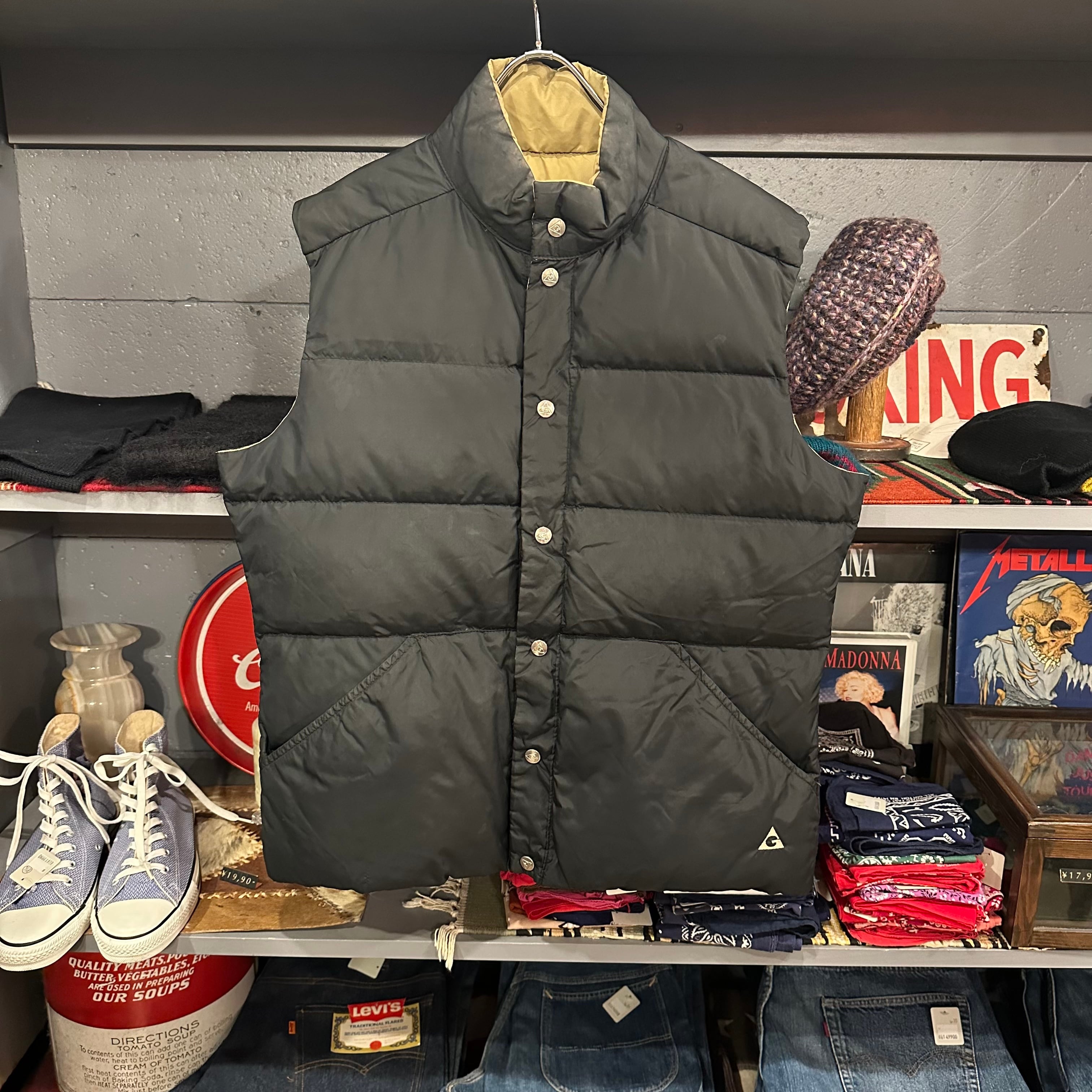 80s GERRY Reversible Down Vest | VOSTOK