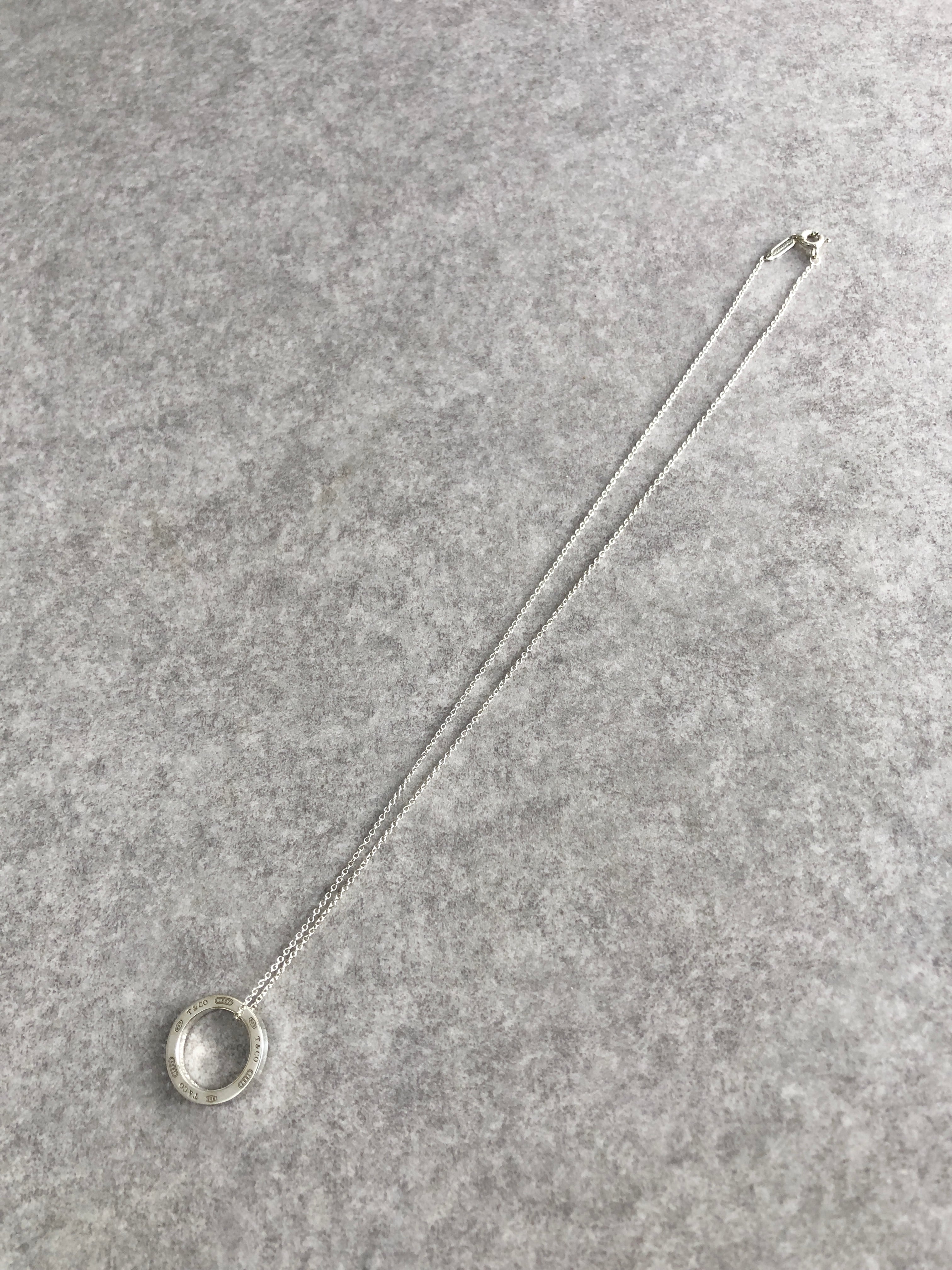 Tiffany & Co. ティファニー ネックレス シルバー ナロー 925 vintage