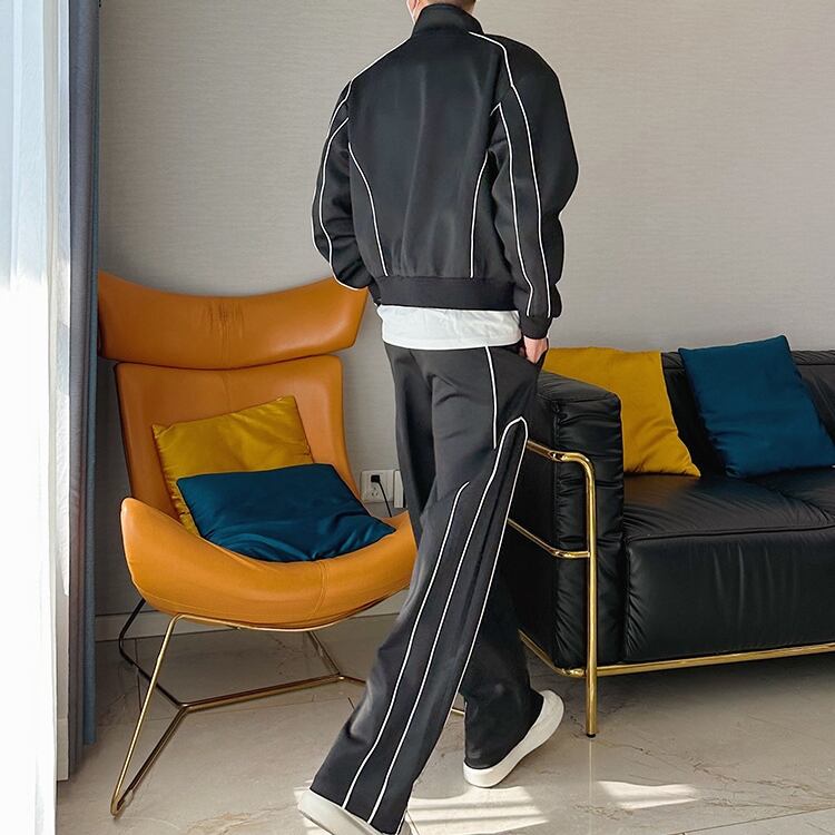 セットアップ ジップパーカー カジュアルパンツ アウター パンツ