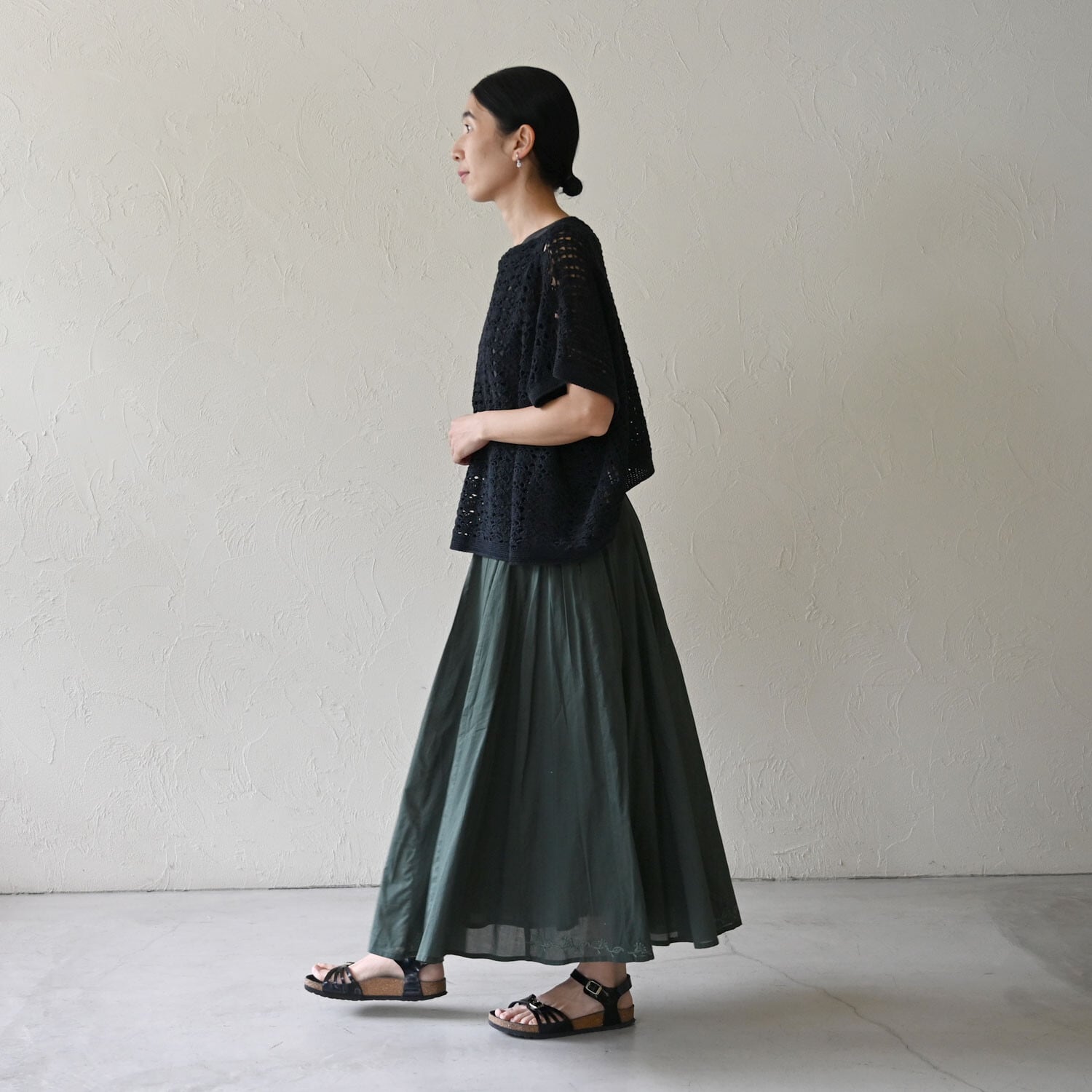 【sisam】2wayリラックスプルオーバー|コットン