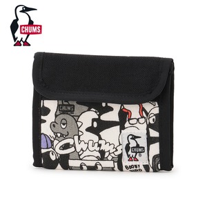 CHUMS チャムス トリフォルドウォレット スウェットナイロン 三つ折り財布 キーケース付き コンパクトウォレット 撥水・撥油・防汚 CH60-3612 BoobyMania