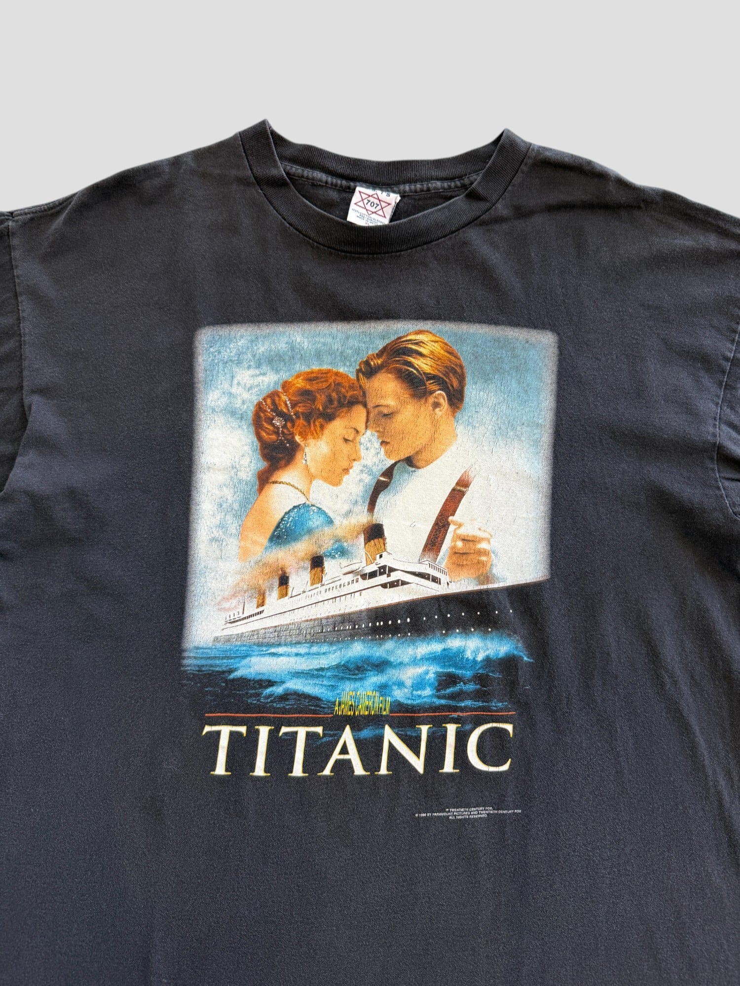 90s Vintage Titanic Movie T Shirt XL