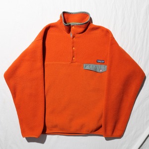 Mint M 98年 オレンジ Synchilla Snap-T Patagonia シンチラ スナップT パタゴニア