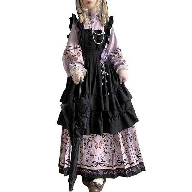 在庫セール』[Malymoon] コスプレ メイド ウエイトレス 家政婦 ドット