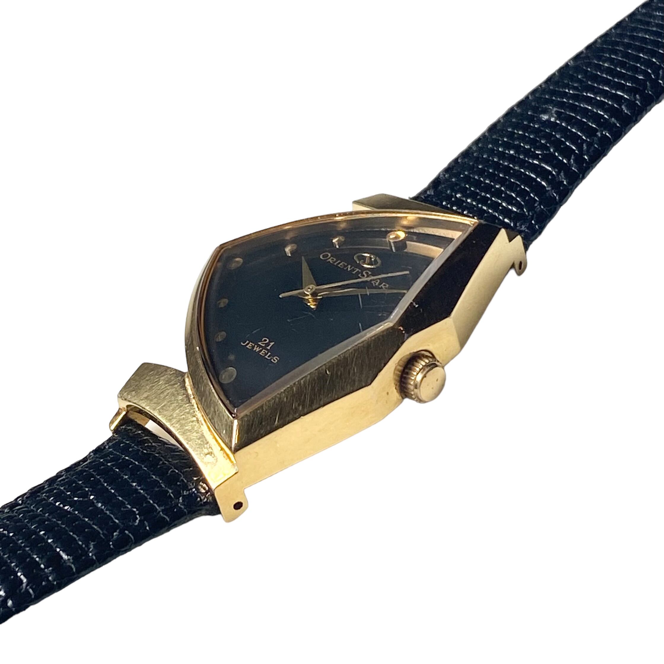 vintage ORIENT STAR hand winding watch | NOIR ONLINE