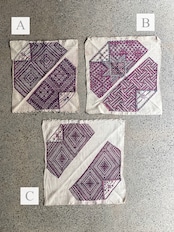 White Yao tribe／Vintage fabric
