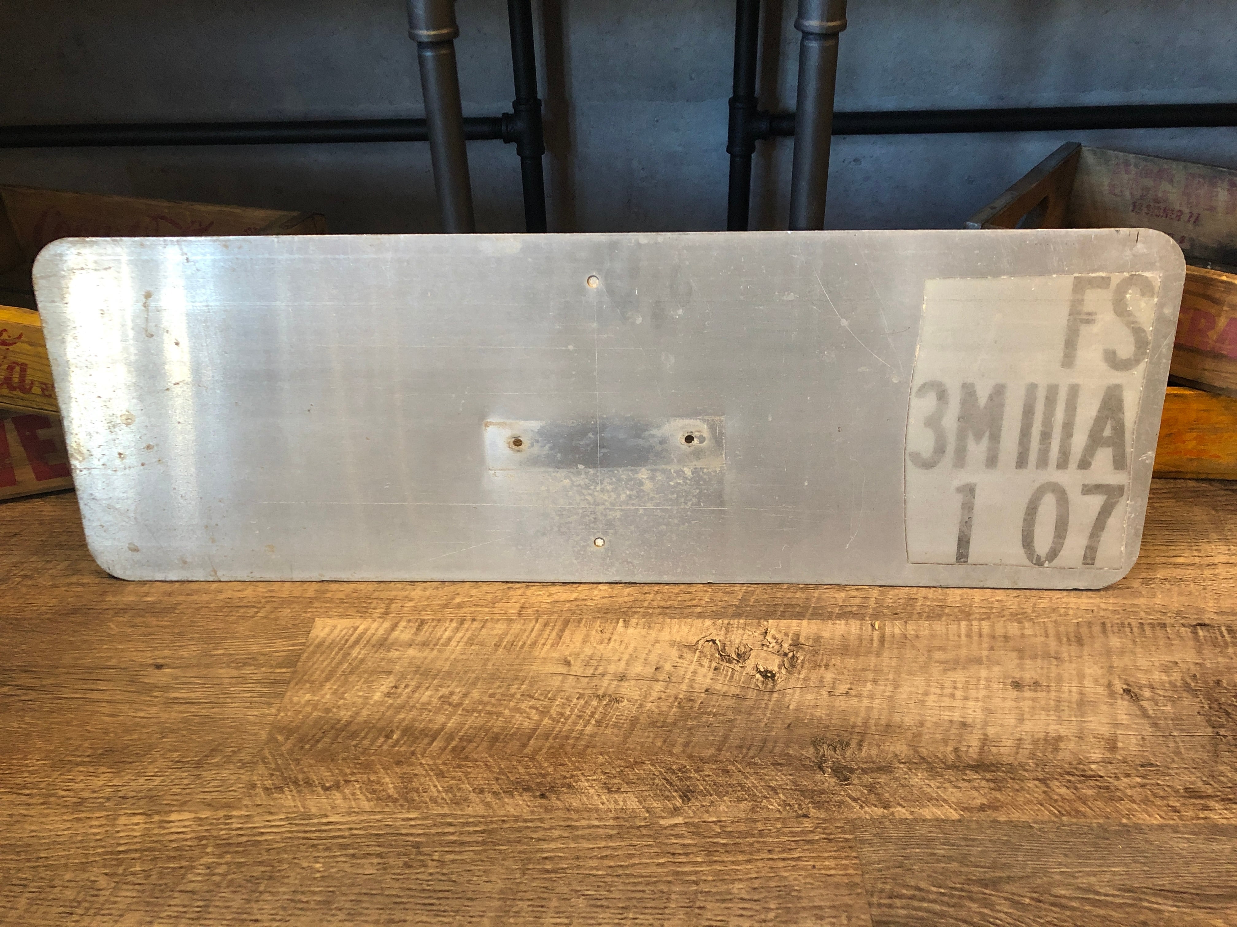 ヴィンテージロードサイン 看板 「ONE WAY」 | earl