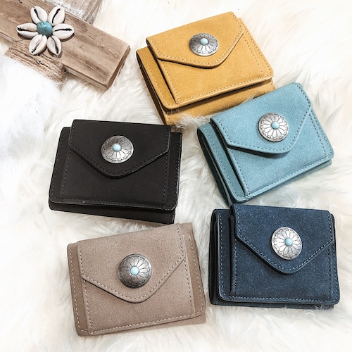 【即納】Compact concho wallet