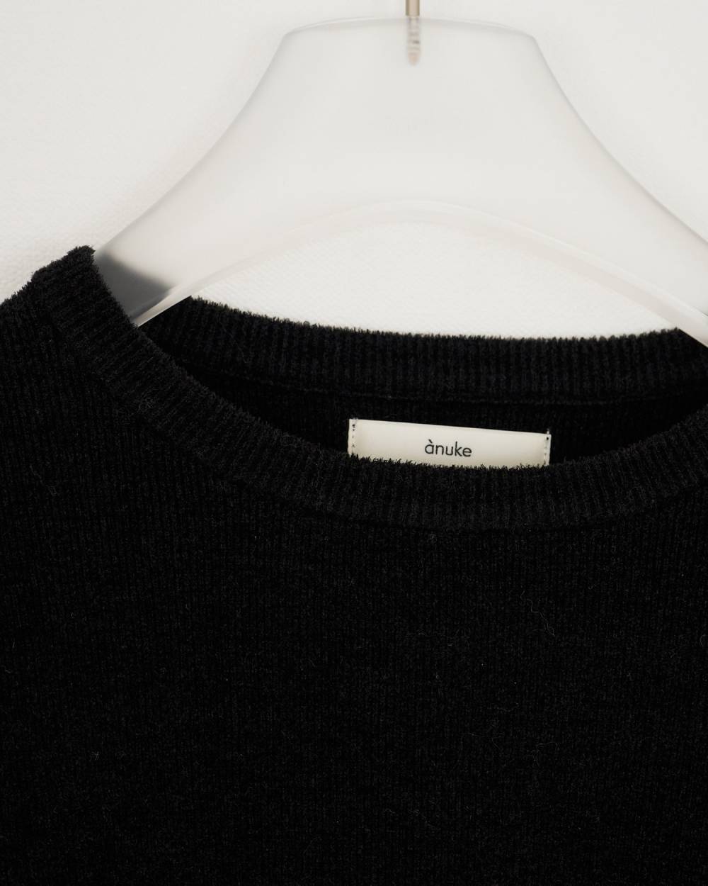anuke(アンヌーク) Crewneck Velour Knit | サウスオレンジ｜メンズ