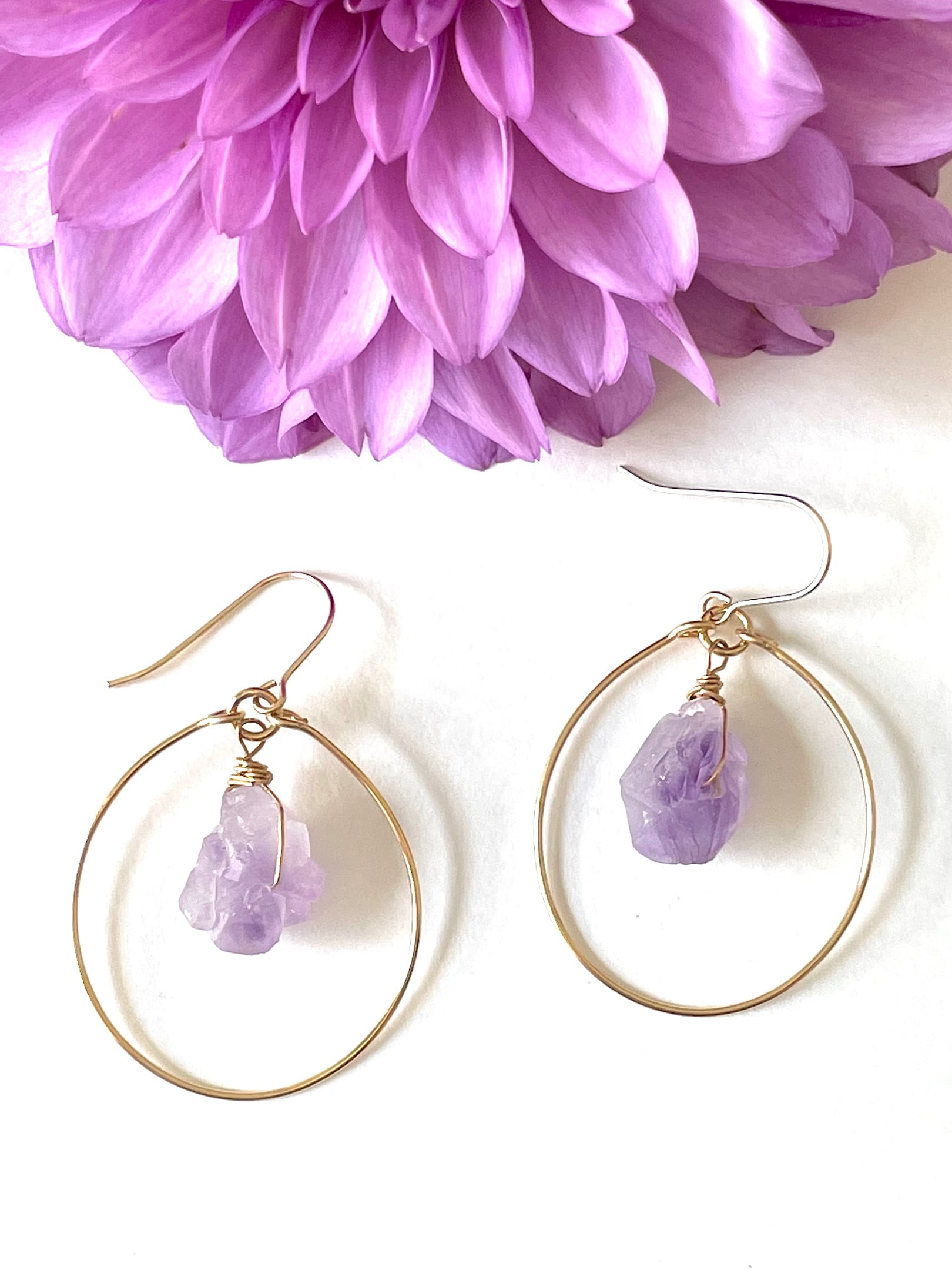 ono yasuhide シトリン 原石 ピアス 原石シトリンのピアス | Lino ono yasuhide シトリン 原石 ピアス