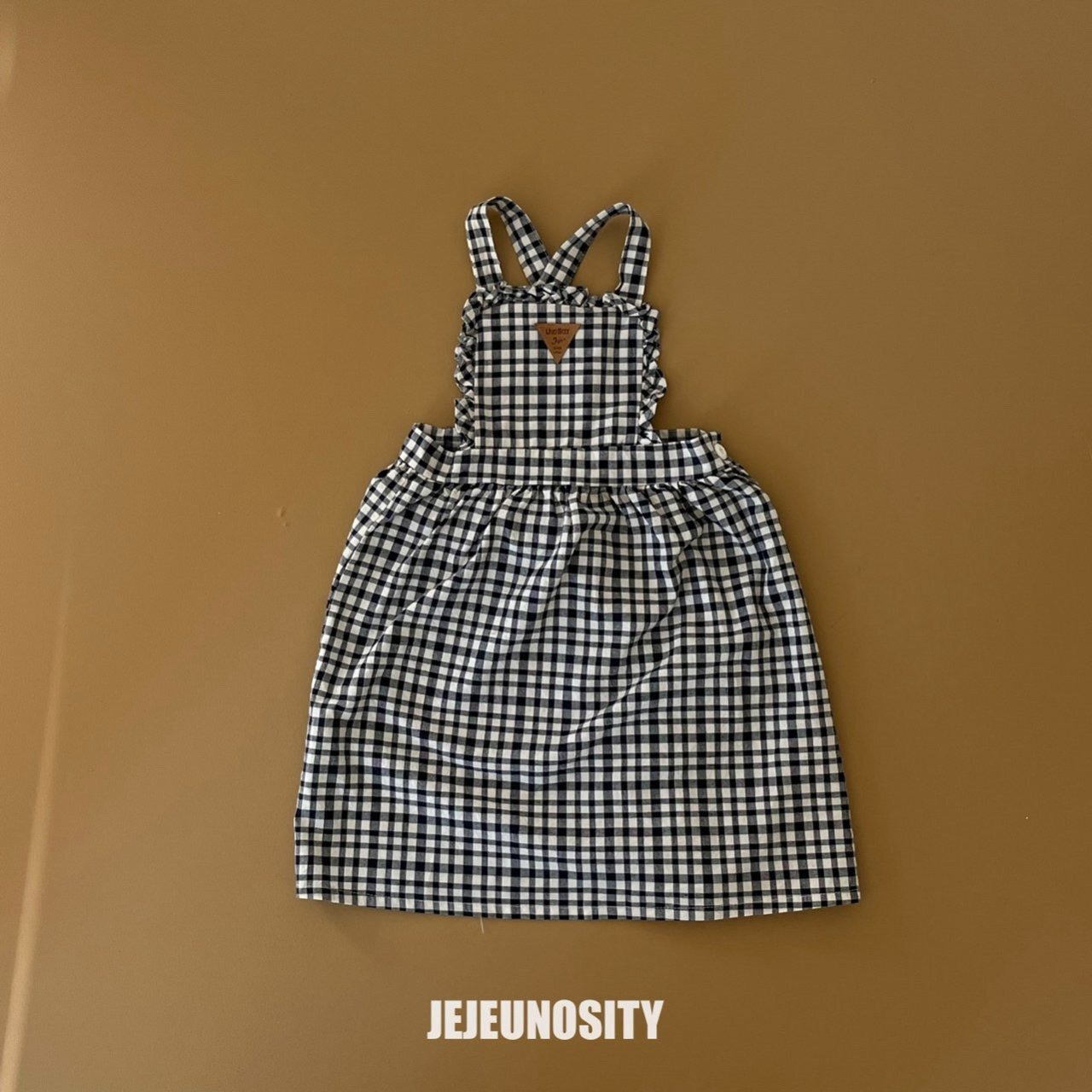【jejeunosity】ランダムチェックエプロンドレス  JUNIORサイズ 130〜140cm 240215je - 17