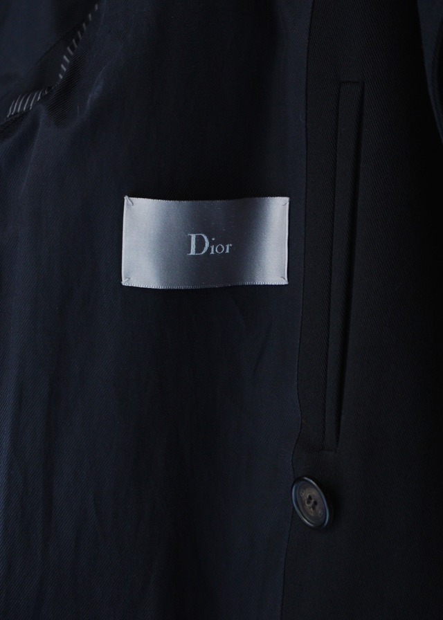DIOR HOMME 06AW classic cotton trench coat