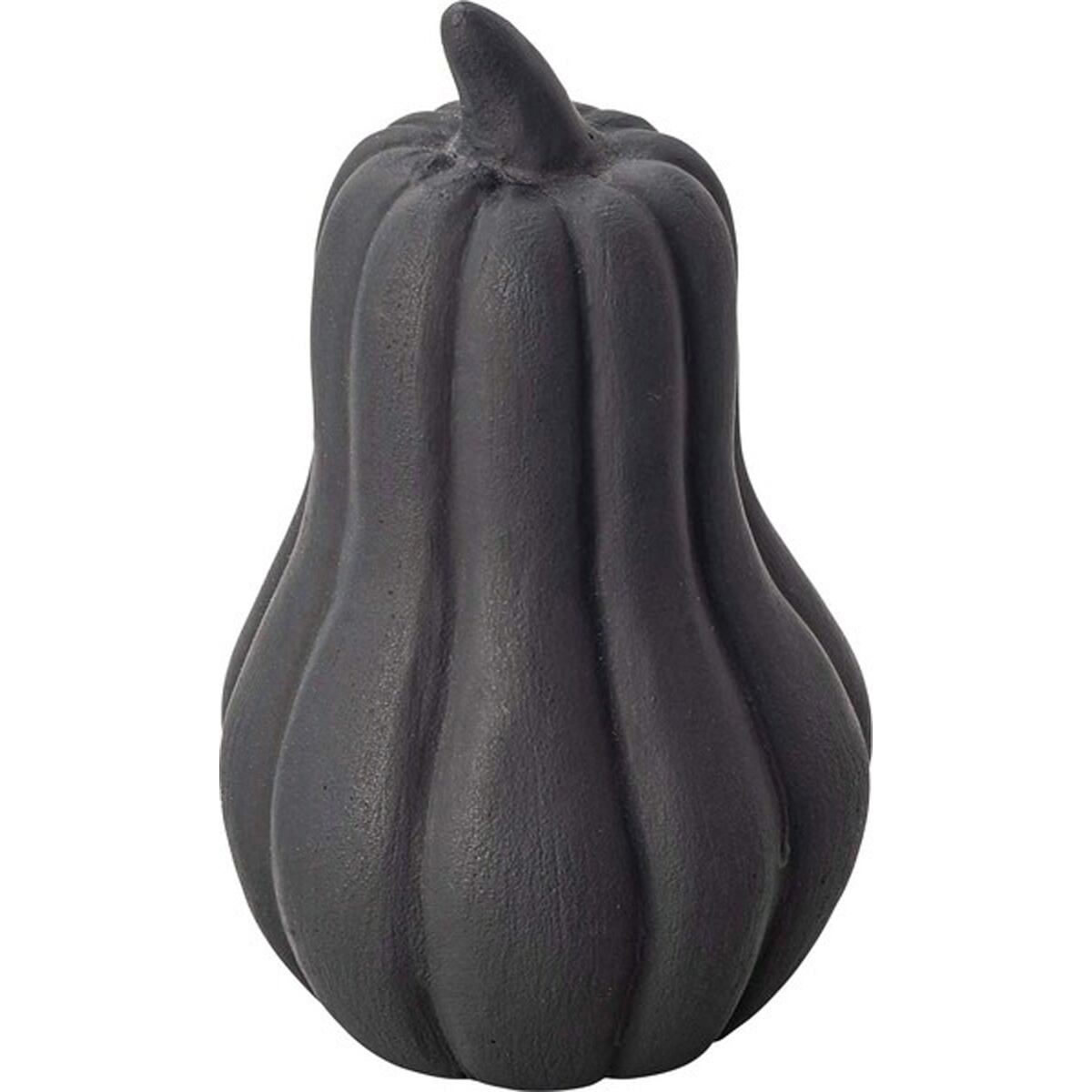 フルーツオブジェ CLY-43 オブジェ かぼちゃ ひょうたん型 小物 置物 インテリア雑貨 玄関 野菜 陶器 マット仕上げ アート おしゃれ コンパクト 観賞 リビング かわいい 黒 ブラック ホワイト 白 ショップ 店舗