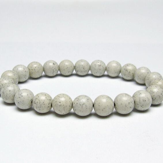 北投石 ブレスレット 9mm 一点物 メール便可 111-50267