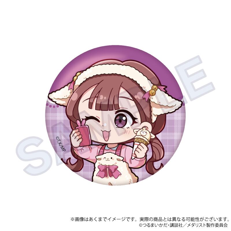 5月発売予定】メダリスト トレーディングミニキャラ缶バッジ テーマ