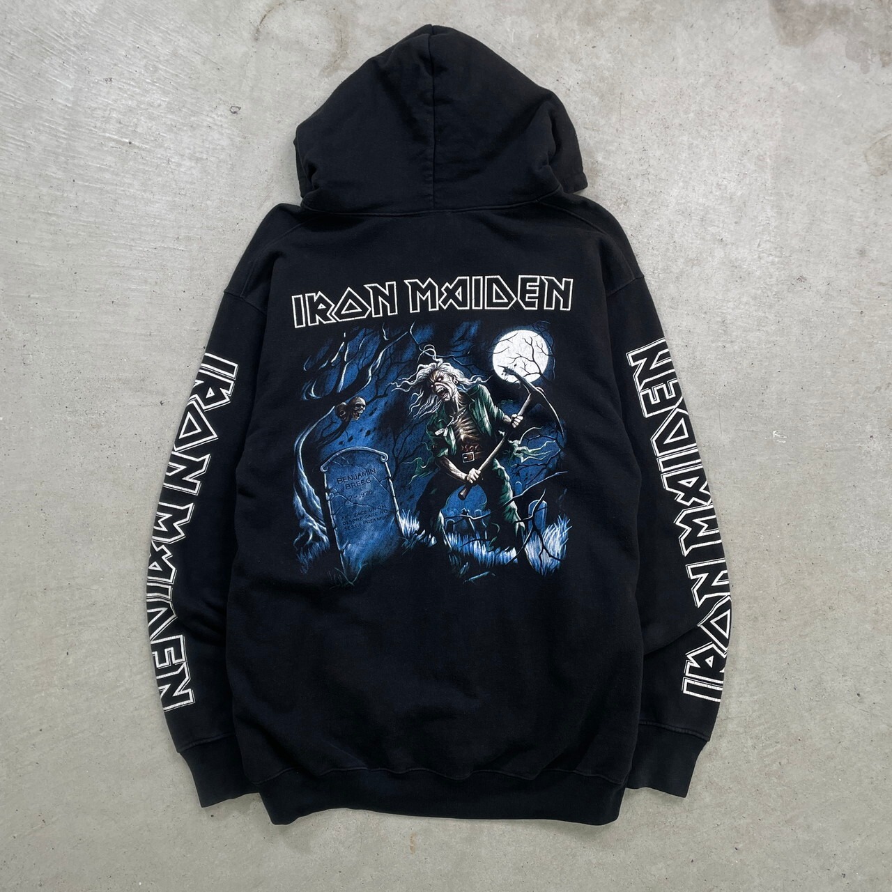 90~00年代 IRON MAIDEN アイアンメイデン スウェットパーカー 