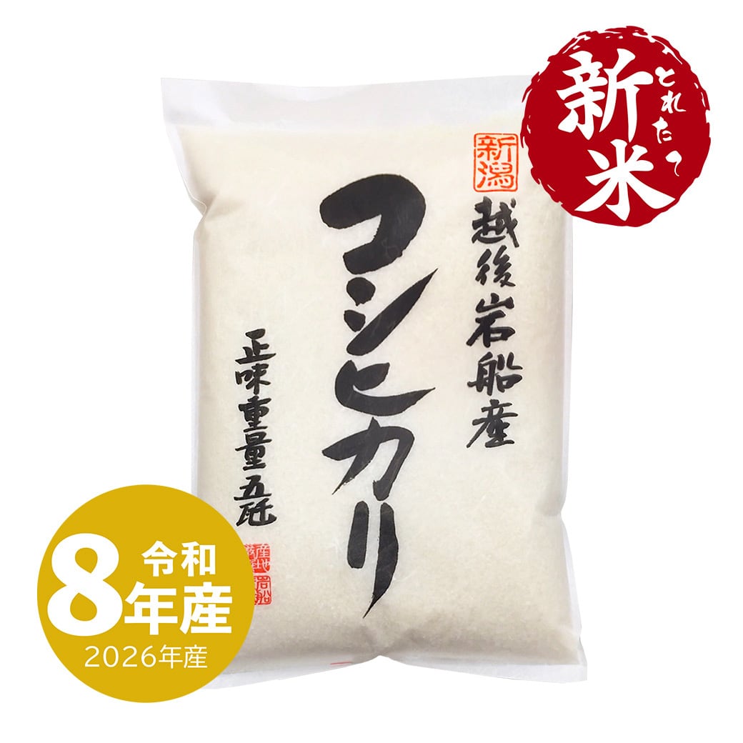 新米入荷】 岩船産コシヒカリ 10kg 令和8年産 送料無料 沖縄のぞく