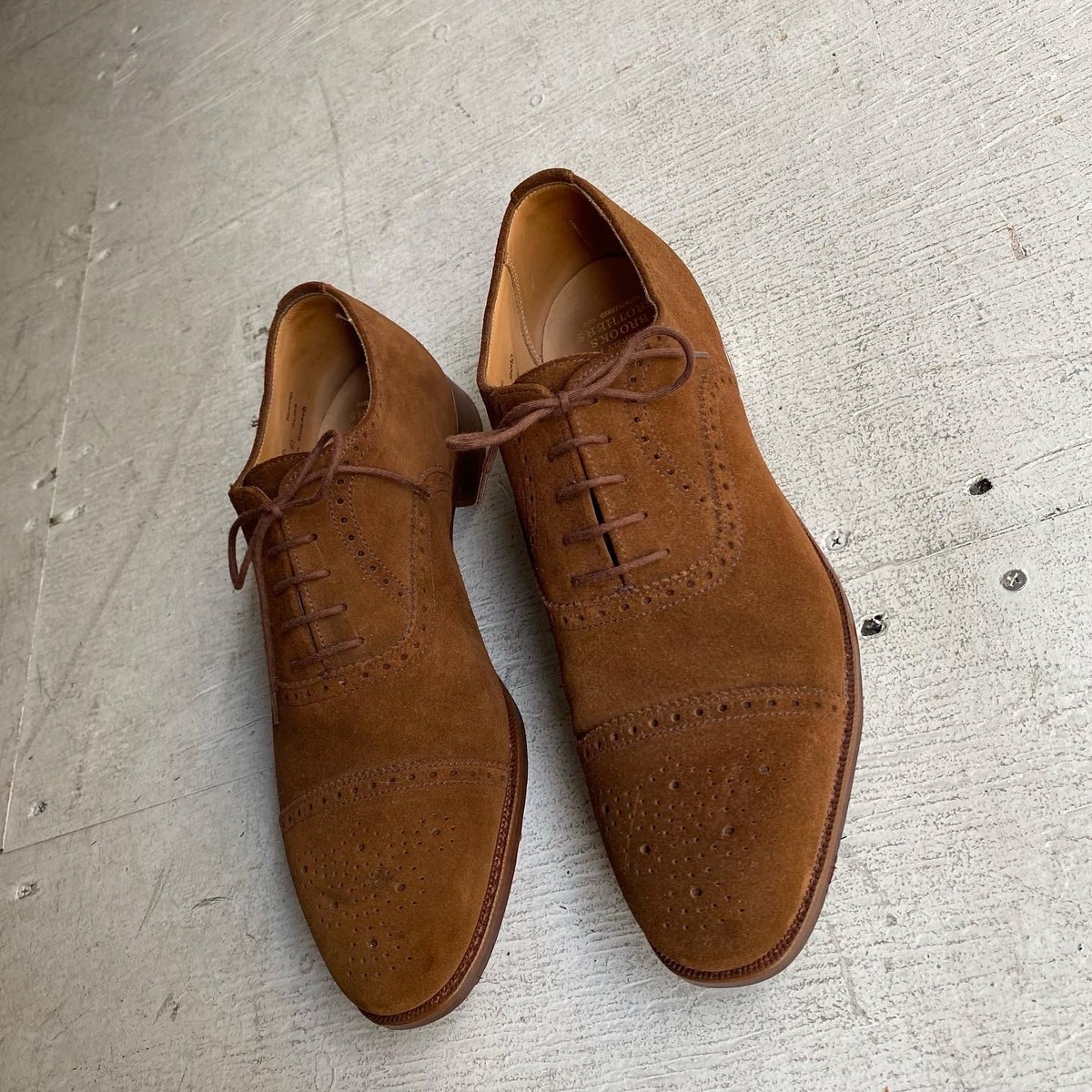 伊勢丹限定Peal&Co×BrooksBrothers StraightTip 《BROOKS BROTHERS 