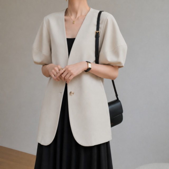 Puff Sleeve Jacket LA260732