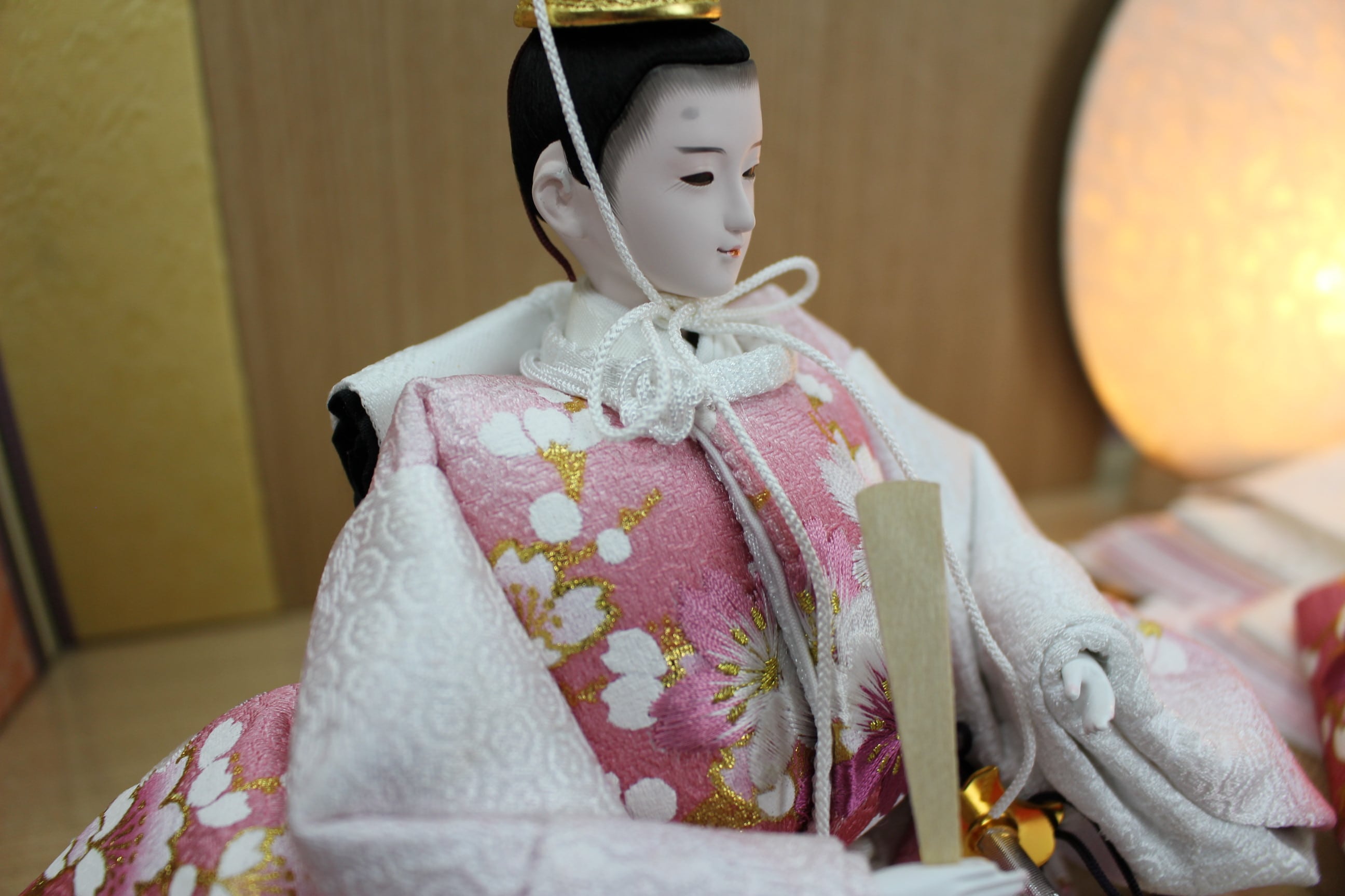 雛人形　親王飾り「結月」田村芙紗彦　桃枝桜平飾り | SHIMADA DOLL powered by BASE