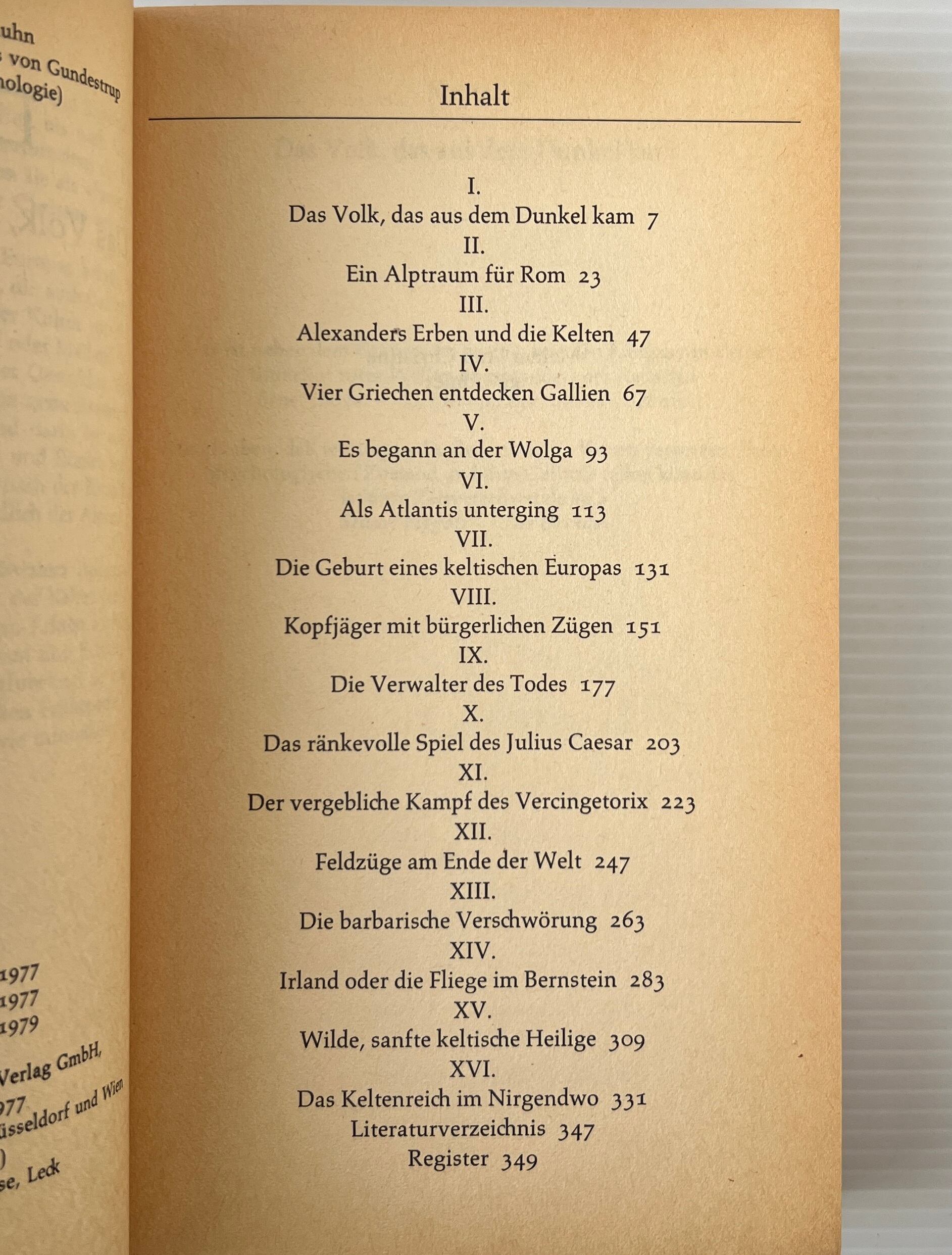 Die Kelten: Das Volk, das aus dem Dunkel kam <rororo sachbuch> ケルト人 / Gerhard Herm ゲルハルト・ヘルム / Rowohlt