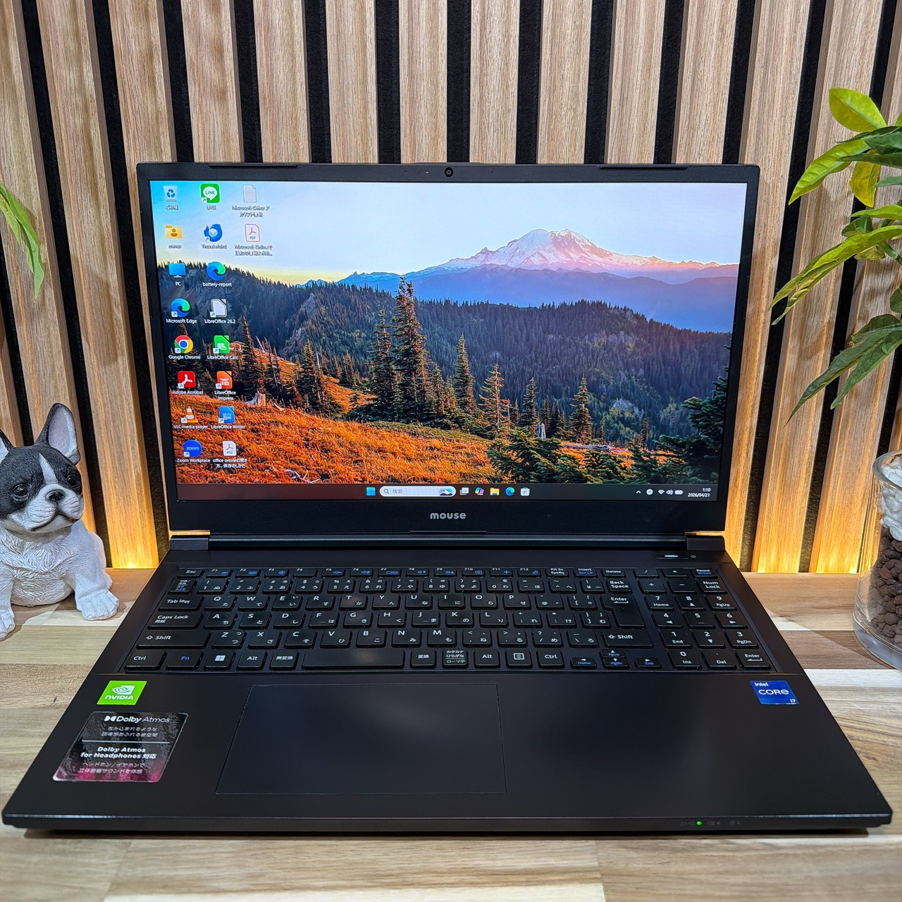 \ 公式ショップ限定価格❣️/ 準美品《NVIDIAゲーミングPC》新型2022年モデル Mouse 最高峰i7 第12世代 メモリ16GB ノートパソコン 安心サポート＆3ヶ月保証付き