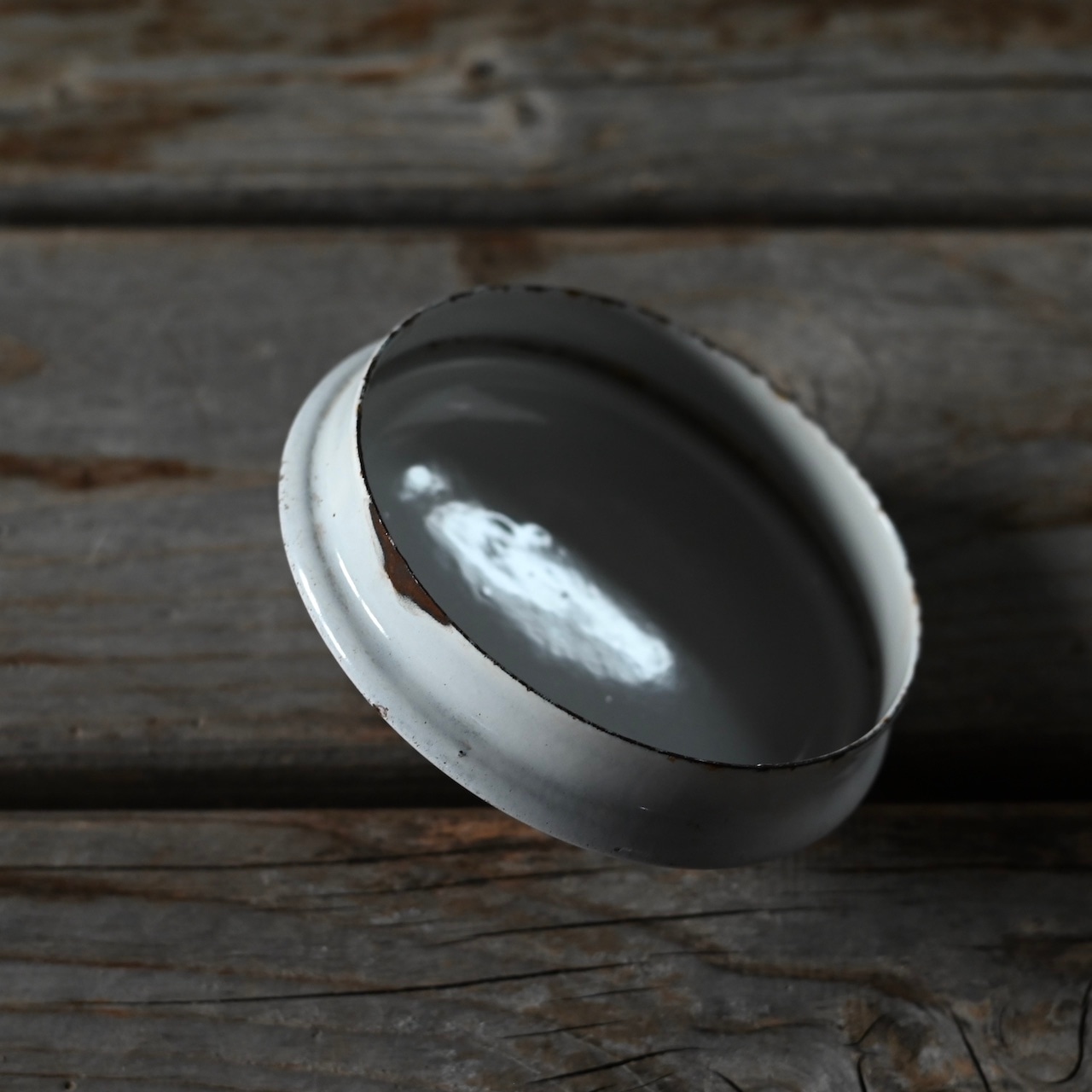 Enamel Milk Pot / エナメル ミルク ポット〈 琺瑯・ホーロー・店舗什器・アンティーク ・ ヴィンテージ 〉113825