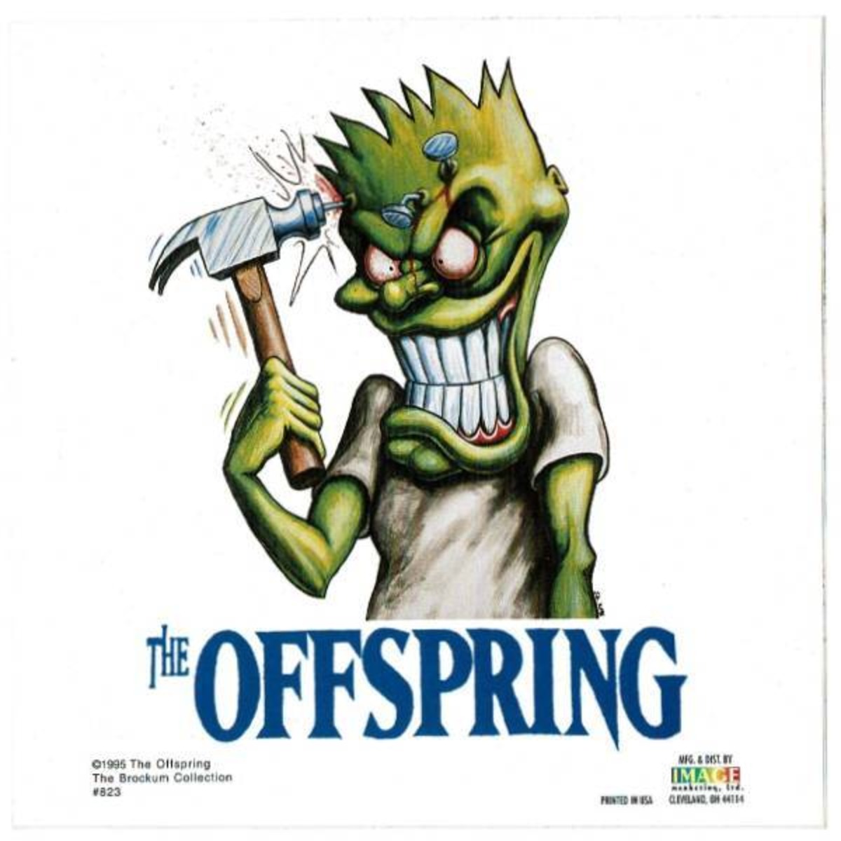The Offspring（オフスプリング） - Hammered ステッカー | 海外 